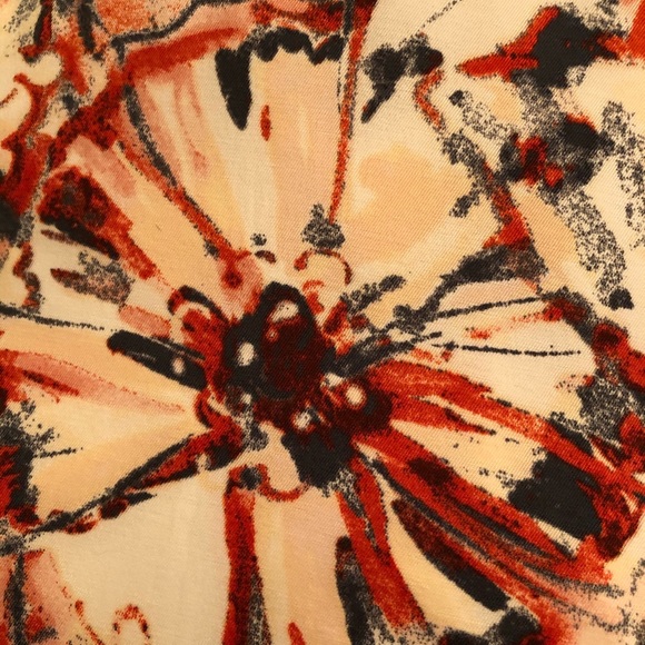 Ann Taylor LOFT Petites Flirty Floral Print Dress - Picture 5 of 7